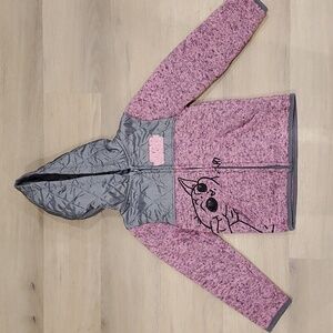 Star Wars Pink & Gray Jacket, girls size 5.